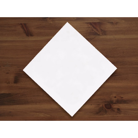 Hoffmaster Linen-Like 17"x17" White Dinner Napkin, PK300 120053